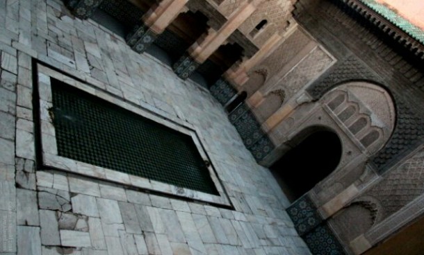 Courtyard of Ben Youssef Madrasa