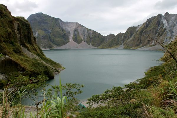 crater lake of Mount Pinatubo, Philippines